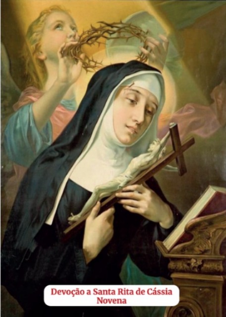 Capa livreto de Santa Rita